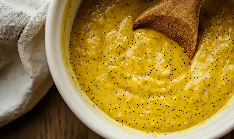 Healthy Lemon Muffins