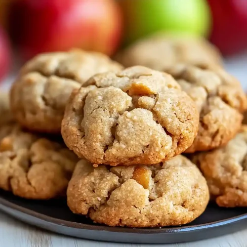 Healthy No Sugar Applesauce Cookies