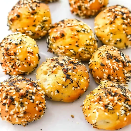 Homemade Air Fryer Mini Bagels - Gluten Free