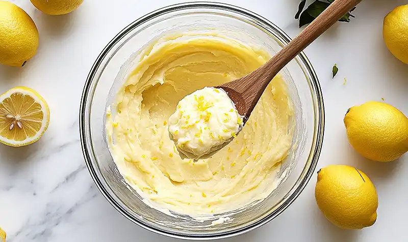 Lemon Frosted Cupcakes