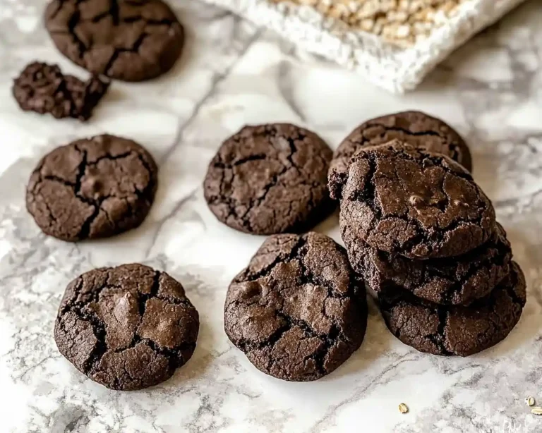 Oat Flour Chocolate Cookies