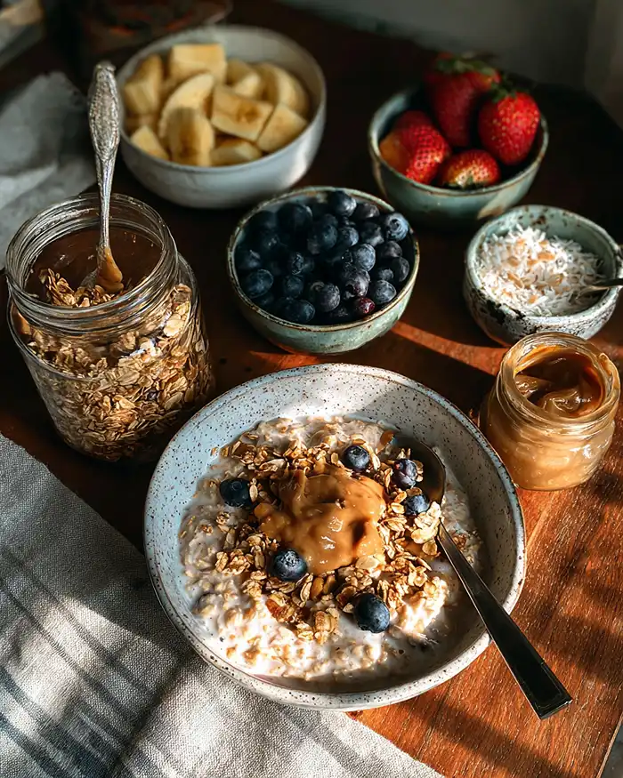 Overnight Oats With Granola