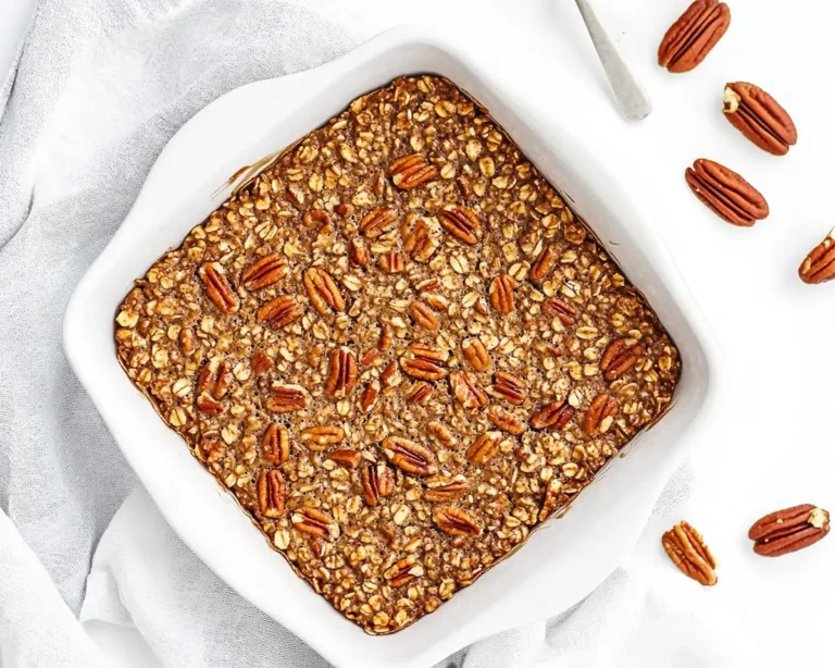 Pecan Pie Baked Oatmeal