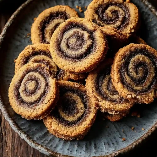 Vegan Gluten-Free Cinnamon Roll Cookies