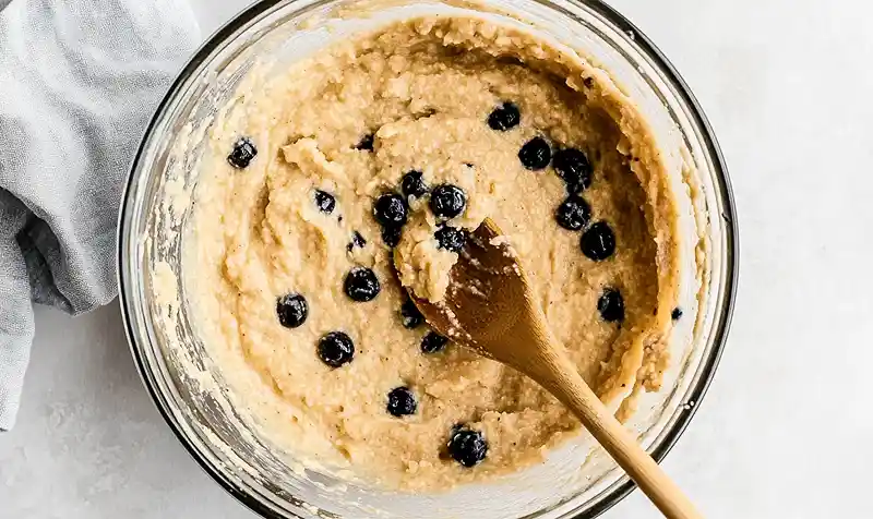 Whole Grain Blueberry Muffins