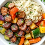 10 Minute Air Fryer Chicken Sausage