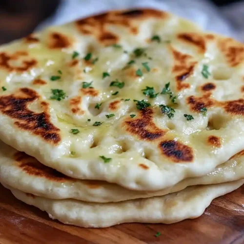 4-Ingredient Greek Yogurt Naan