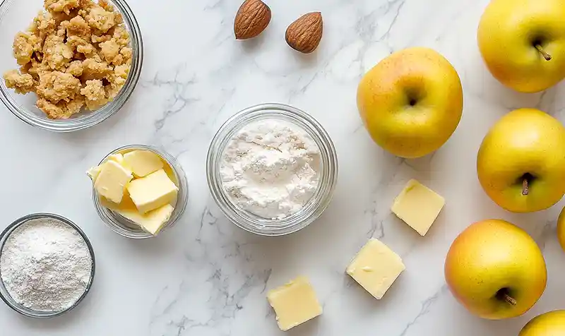 Autumnal fruit crumble