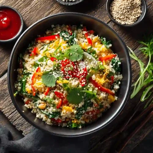 Gluten-Free Cauliflower Fried Rice 4 Cauliflower Fried Rice