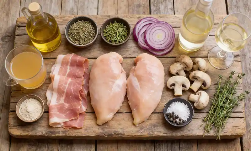 Chicken with Mushrooms