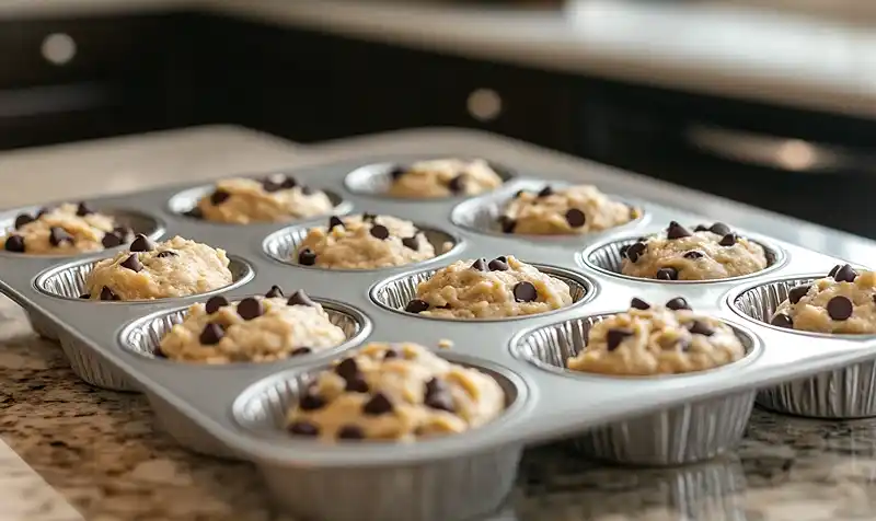 Fluffy Banana Muffins