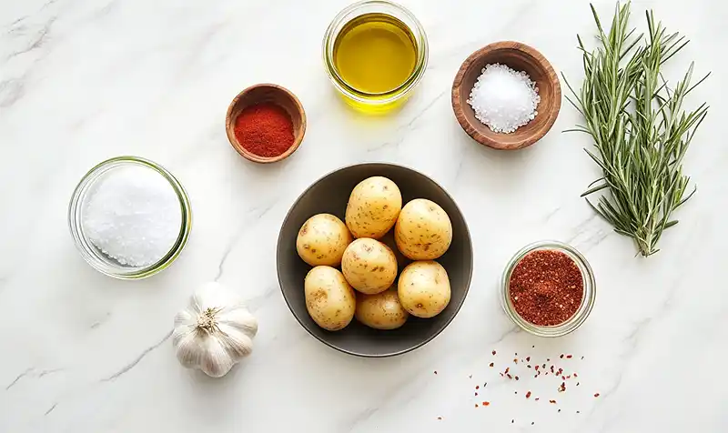 Garlic And Rosemary Potatoes