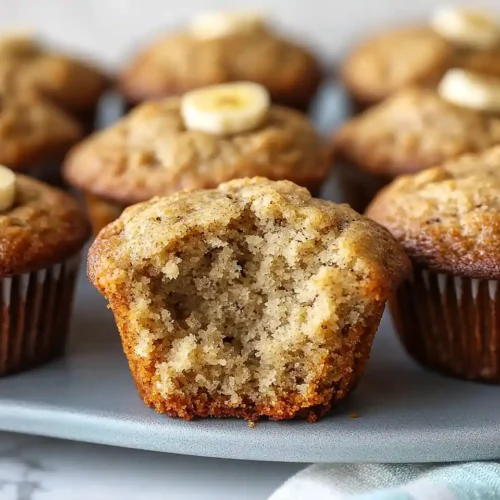 Gluten-Free Almond Flour Banana Muffins