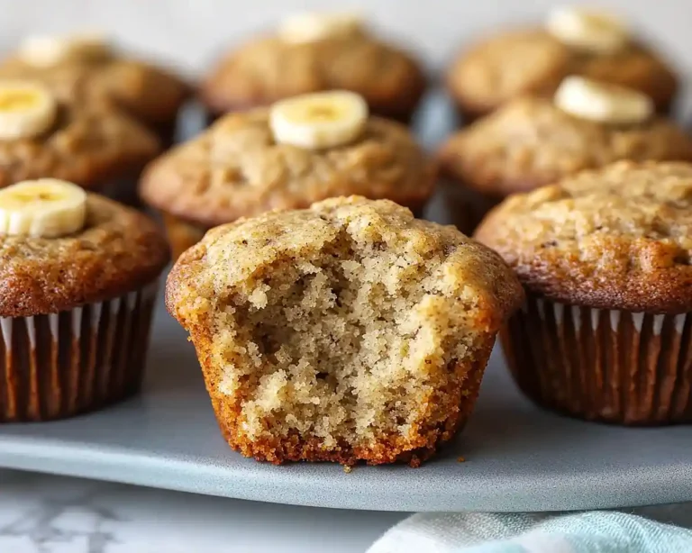 Gluten-Free Almond Flour Banana Muffins