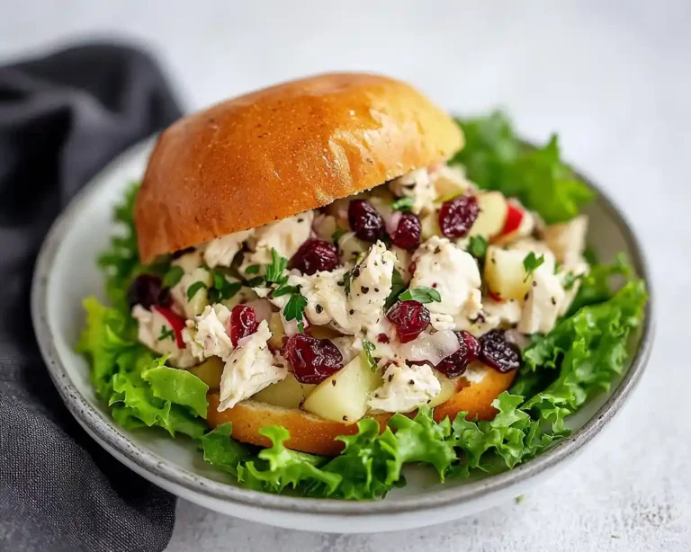 Gluten-Free Apple Cranberry Chicken Salad