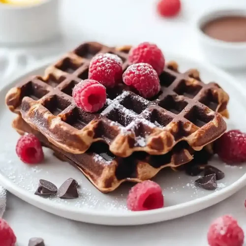 Gluten-Free Chocolate Waffles