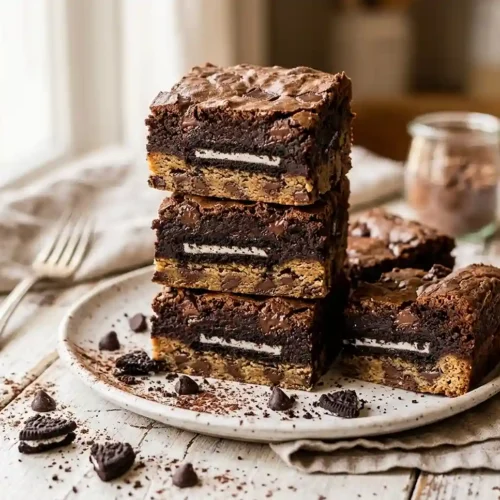 Gluten-Free Slutty Brownies