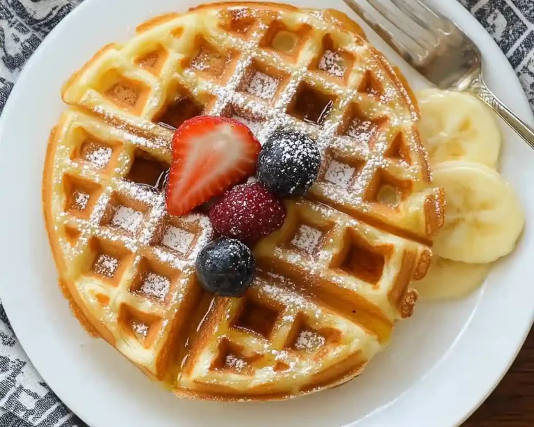 Gluten-Free Sourdough Waffles