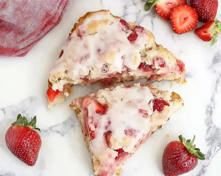 Gluten-Free Strawberry Scones