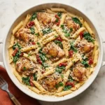 Gluten-Free Tuscan Chicken Pasta