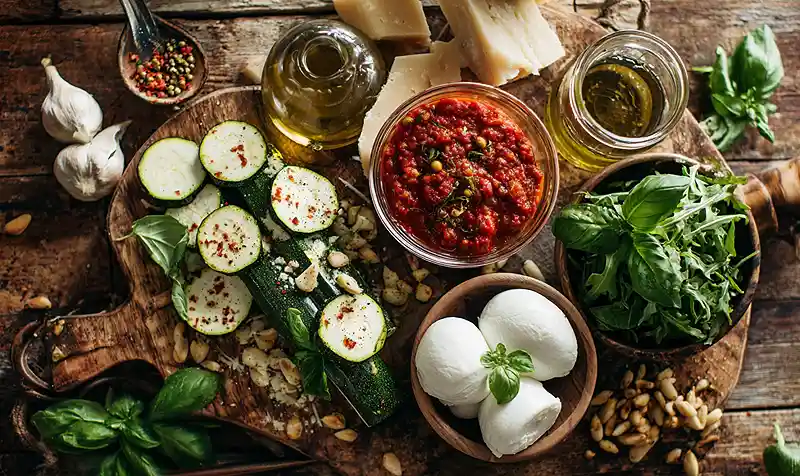 Gluten-Free Zucchini Parmigiana