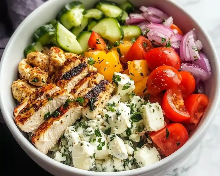 Gluten-free Greek Chicken Bowls