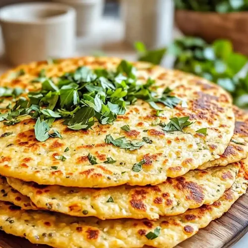 High-Protein Red Lentil Flatbread