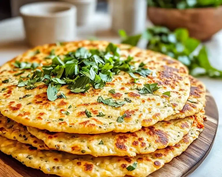 High-Protein Red Lentil Flatbread