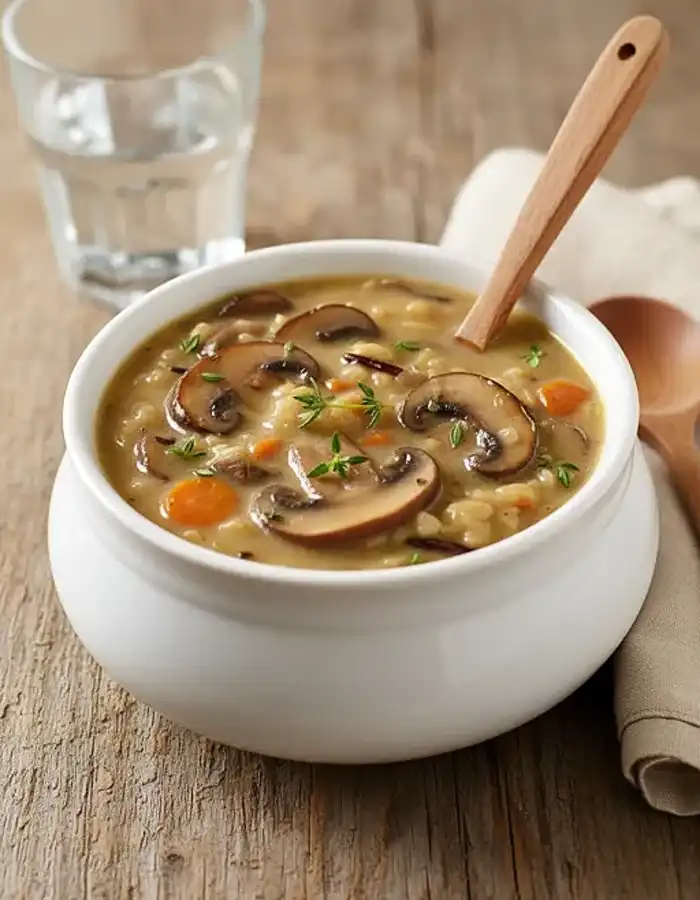 Homemade Creamy Wild Rice Soup