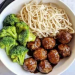 Honey Ginger Asian Meatballs