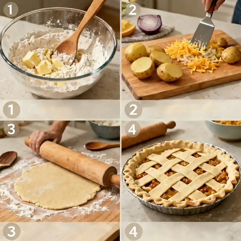 Gluten-Free Potato and Cheese Pie