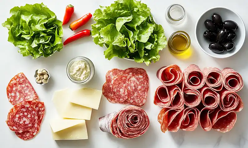 Low Carb Italian Sandwich