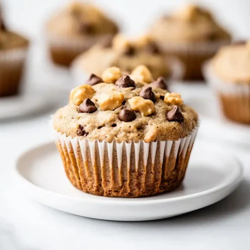 Peanut Butter Banana Muffins