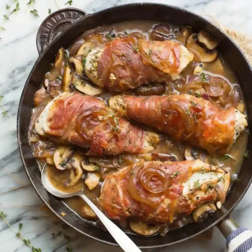 Prosciutto Wrapped Chicken