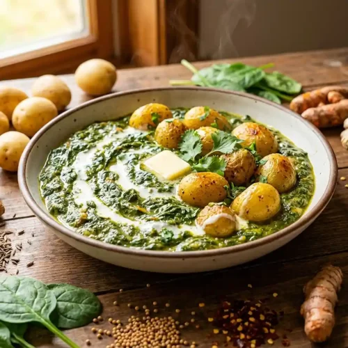 Saag Aloo 5 Saag Aloo