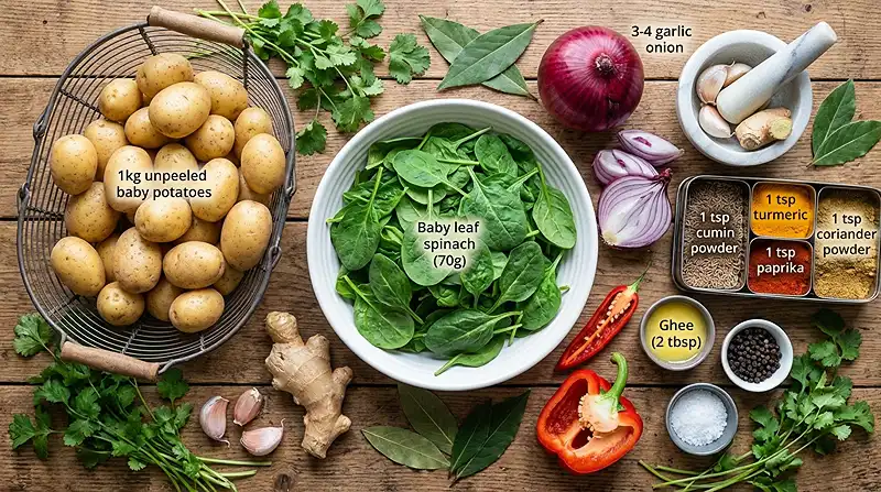 Saag Aloo 2 Saag Aloo Butter