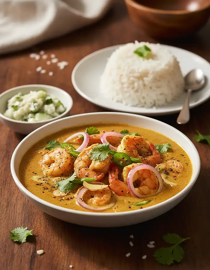 Prawn and Black Pepper Curry 4 Spicy Prawn Black Pepper Curry