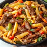 Steak Fajita Pasta