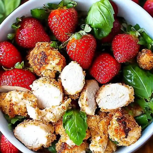 Strawberry-Basil Chicken Salad