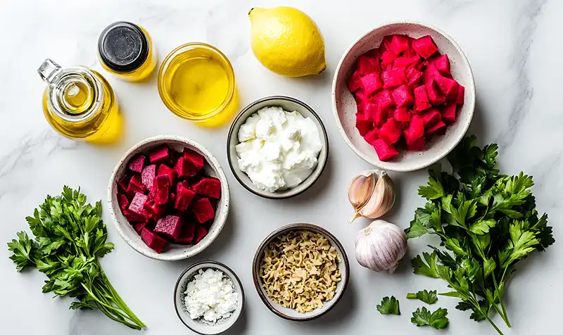 Gluten-Free Pink Beet Pasta 2 Vibrant beet sauce
