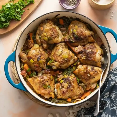 White Wine Braised Chicken 5 White Wine Braised Chicken