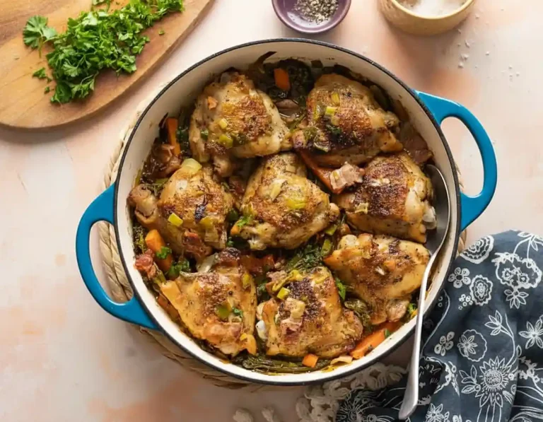 White Wine Braised Chicken