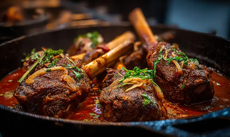 Lamb Shank Nihari 3 bone marrow curry