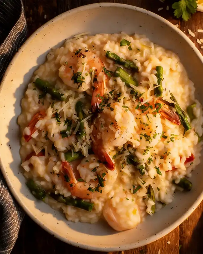 creamy spring-forward dish