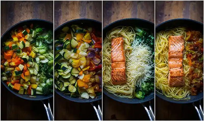 Gluten-Free Salmon Pasta 3 elegant guest meal