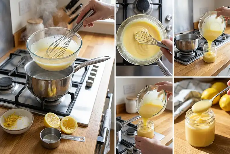 Dairy Free Lemon Curd 3 gluten free tart