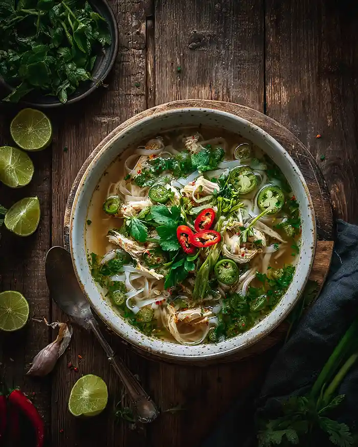 Five Spice Chicken Noodle Soup 4 quick comfort