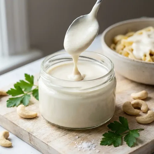 Dairy-Free Cashew Cream Sauce