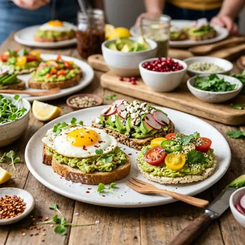 Gluten-Free Avocado Toast Bar 5 Gluten-Free Avocado Toast Bar