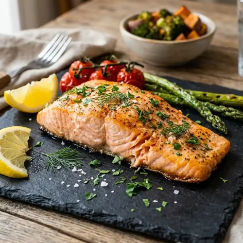 Gluten-Free Baked Salmon